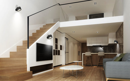 LED Wall Light, Wall Lamp with 360°Rotate Magnetic with Rotatable Light Wall Lights for Living Room, Bedroom, Reading( Gold Light).