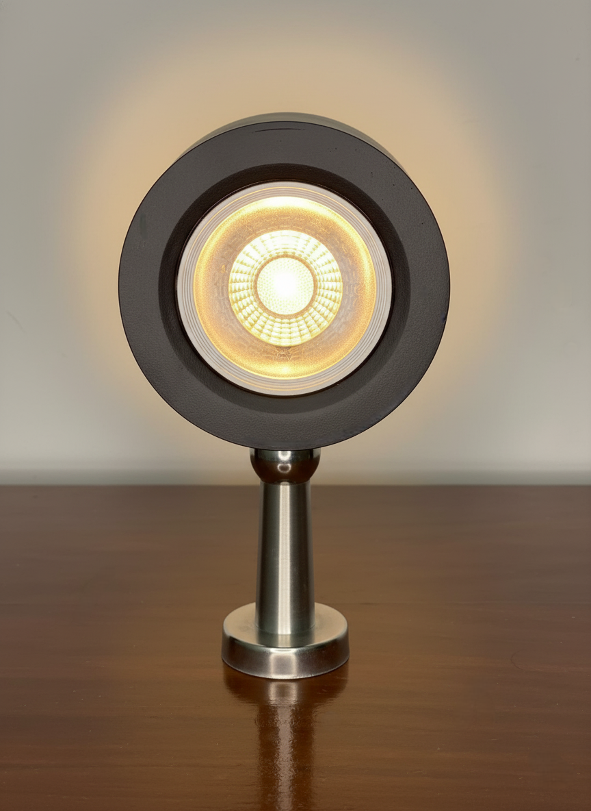 LED Wall Light, Wall Lamp with 360°Rotate Magnetic with Rotatable Light Wall Lights for Living Room, Bedroom, Reading( Gold Light).