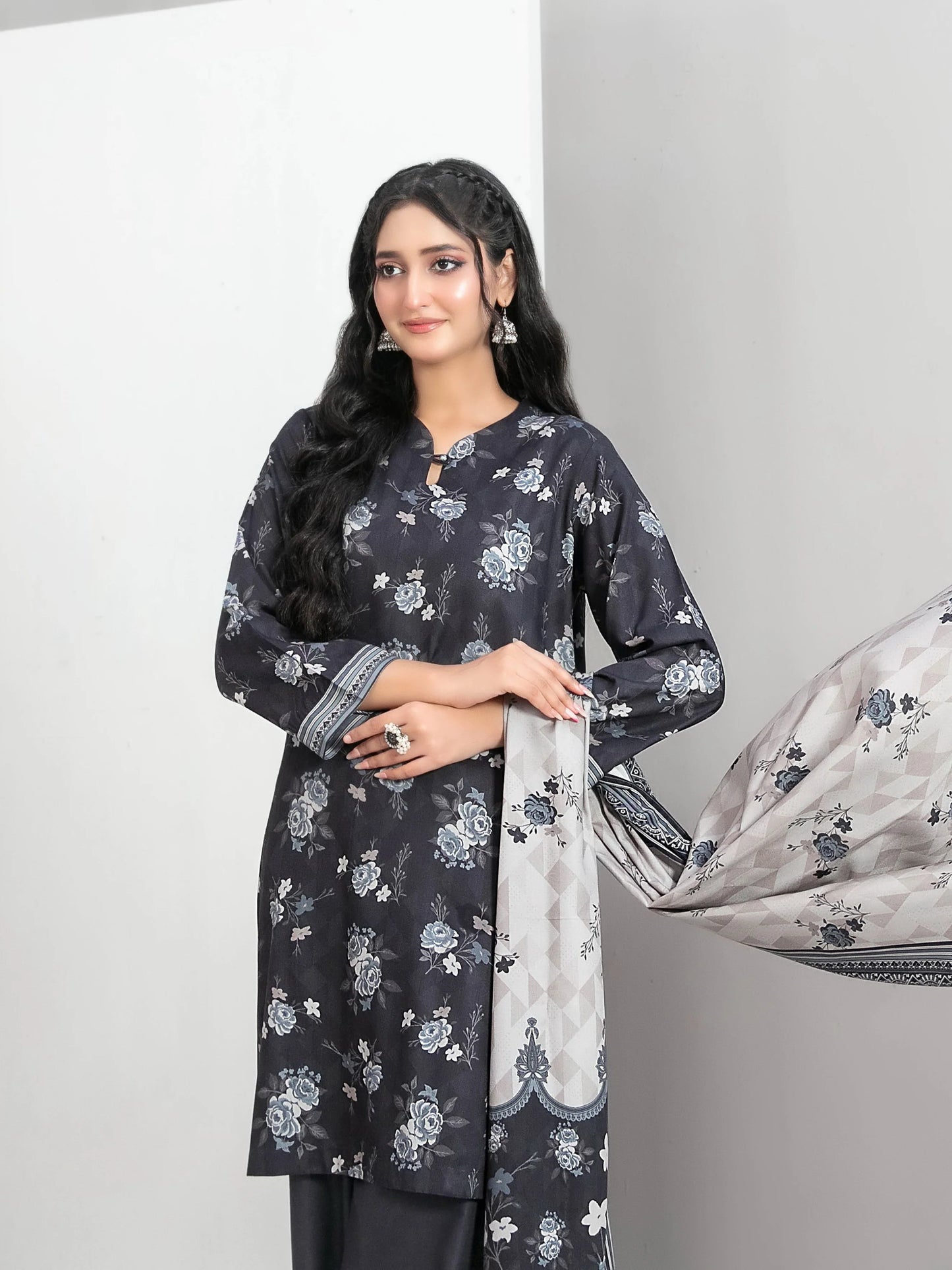 Nyha by Tawakkal Fabrics Digital Print Staple Unstitched 3Pc Suit D-4768